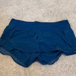 lululemon athletica Blue Athletic Shorts
